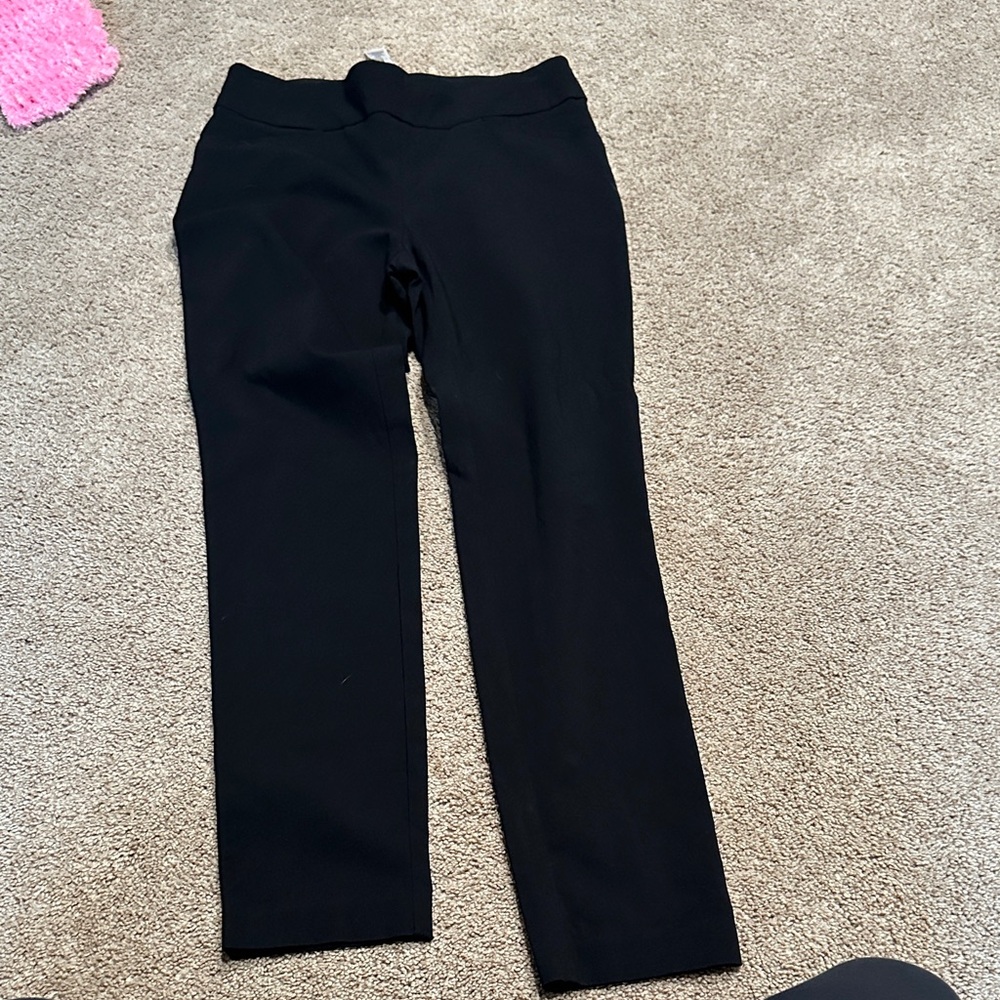 Chico's Black Perfect Stretch Trousers